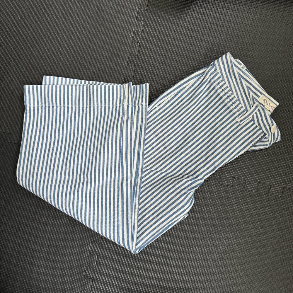 Women’s Blue Striped Pants